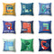 Funda de Almohada Dinosaurio Estampado Simple Poliéster