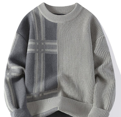 Suéter Casual de Cuello Redondo Tejido para Hombre - Image 13