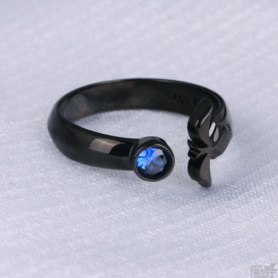 Anillo de Plata 925 Espada Tongren - Cielo Nocturno - Image 9