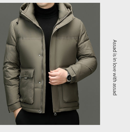 Chaqueta Acolchada de Plumón para Invierno - Image 20