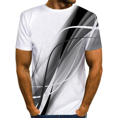 Camiseta Deportiva Suelta de Verano para Hombre
