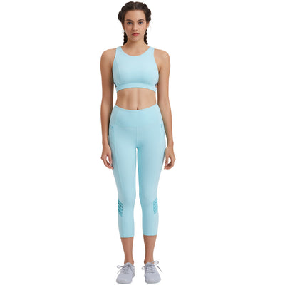 Conjunto Deportivo Ajustado: Top y Leggings para Correr - Image 10