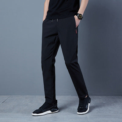 Pantalones Casuales Sueltos de Colores Sólidos para Hombre - Image 10