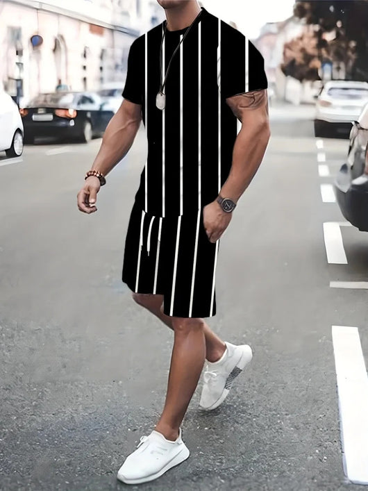 Traje Estampado 3D con Letras Personalizadas para Hombre - Image 14