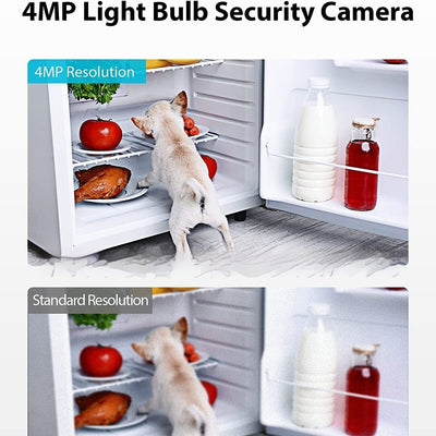 Cámara de Vigilancia WiFi 2K4MP con Interfaz E27 - Image 10
