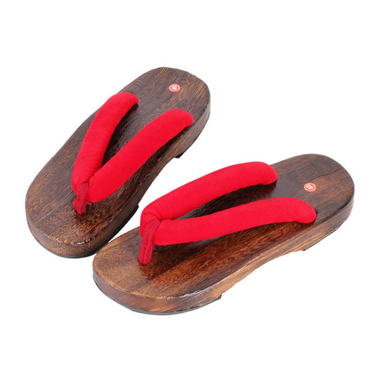 Sandalias Tradicionales Japonesas de Madera para Hombre - Image 12