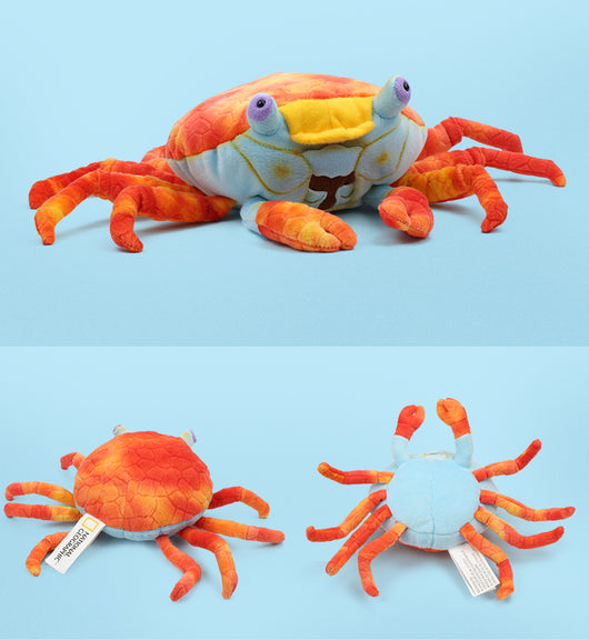 Muñeco Cangrejo de Peluche - Amuleto de Suerte y Decoración