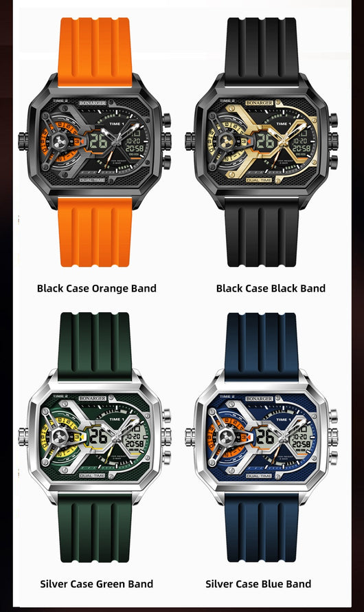 Reloj Deportivo Inteligente Multifuncional con Luz y Resistencia al Agua - Image 16