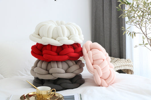 Almohada Anillo Donut para Selfies - Cojín Nudos Decorativo - Image 20