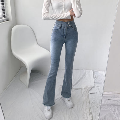 Pantalones Cropped Acampanados Talle Alto Efecto Reductor para Mujer - Image 11