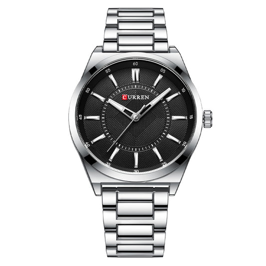 Reloj Empresarial Impermeable para Hombre con Cierre de Barra - Image 2