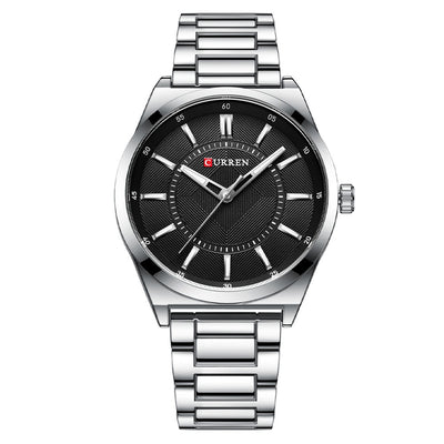 Reloj Empresarial Impermeable para Hombre con Cierre de Barra - Image 2