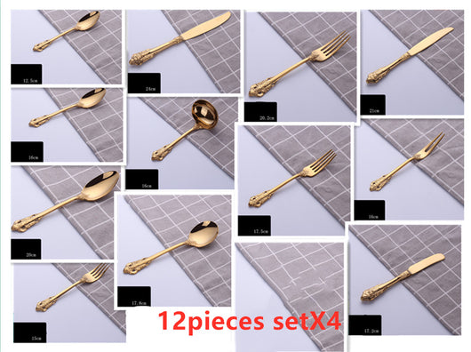 Juego de 4 Cucharas de Acero Inoxidable Premium - Image 35