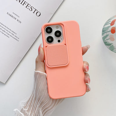 Funda Protectora con Cubierta Deslizante de Silicona para Celular - Image 3