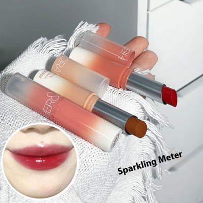 Labial Hidratante Espejo Integrado Color Agua - Sin Manchas