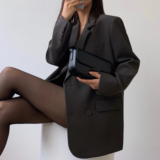 Blazer Suelto de Temperamento Casual para Mujer