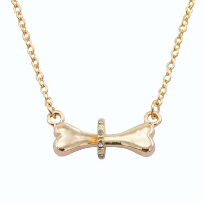 Collar con Dije de Hueso para Perro Adornado con Diamantes - Image 6