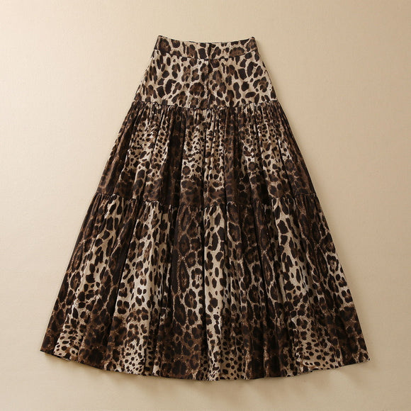 Falda Oversized Cintura Alta
