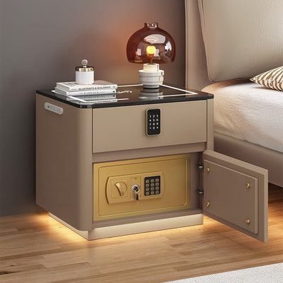 Mesita de Noche Inteligente con Caja de Seguridad y Carga Inalámbrica Integrada - Image 18