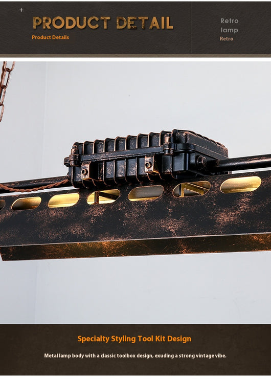 Lámpara Colgante Industrial Retro - Estilo Loft Vintage - Image 10