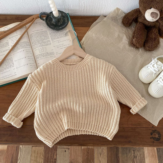 Suéter Tejido Grueso para Niños - Pullover Cómodo y Duradero - Image 12
