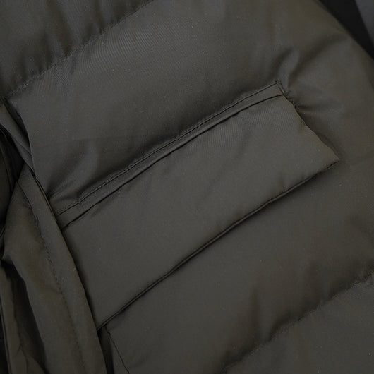 Chaqueta Acolchada Suelta de Largo Medio con Cuello de Traje - Image 33