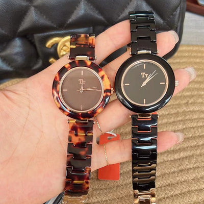 Reloj Retro para Mujer con Ámbar Hawksbill - Estilo Vintage de Alta Gama - Image 16