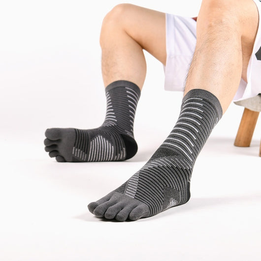 Calcetines Deportivos Five-Finger Antideslizantes para Maratón