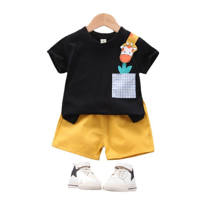 Conjunto de Dos Piezas para Niño con Estampado Infantil - Perfecto para Verano - Image 8