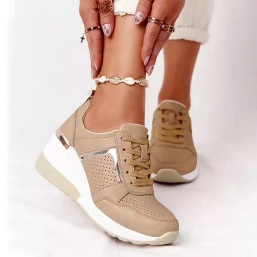 Zapatos Deportivos Plataforma Dad Shoes Talla Grande Mujer - Image 16