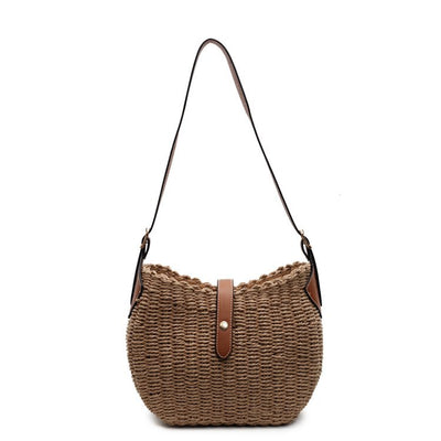 Bolsa Tejida Cruzada Casual Minimalista - Image 7