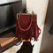 Bolsa Retro de Hombro para Mujer con Remaches y Borlas