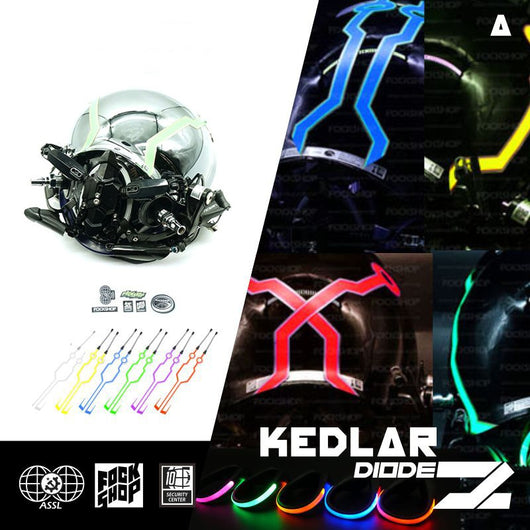 Máscara Cyberpunk LED Diodo KEDLAR - Edición DIY Personalizable - Image 27