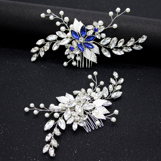 Tocado de Gasa Cristalina en Oro y Plata para Vestidos de Fiesta - Image 3