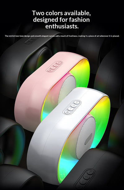 Lámpara Ambiental Portátil RGB con Parlante Bluetooth para Camping - Image 6