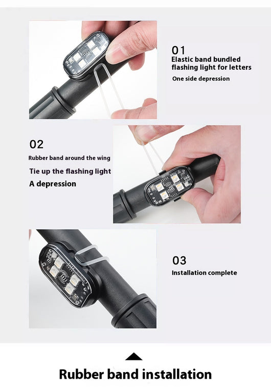 Luz de Advertencia Inalámbrica para Motocicleta con Control Remoto - Image 15