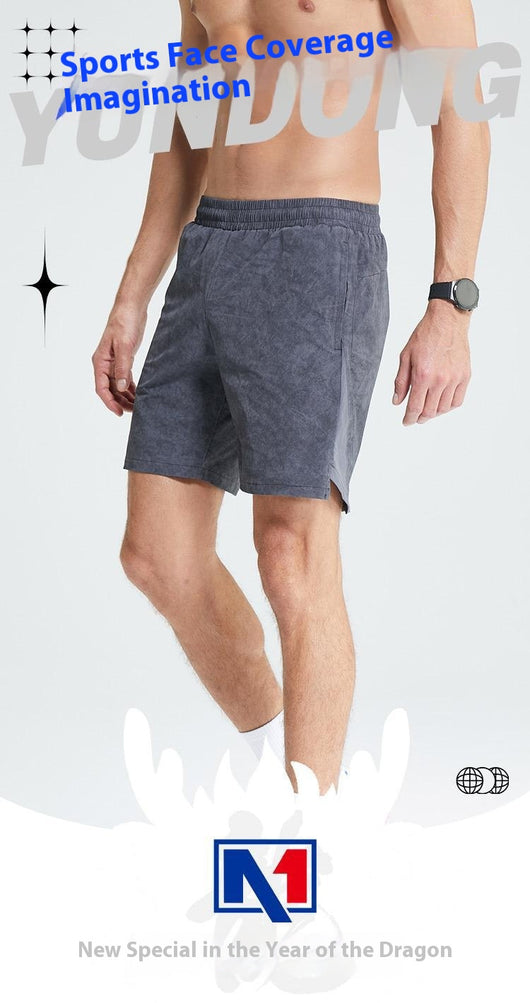 Shorts Deportivos Tie-Dye Ice Silk Transpirables - Pantalones Cortos Running de Secado Rápido - Image 16