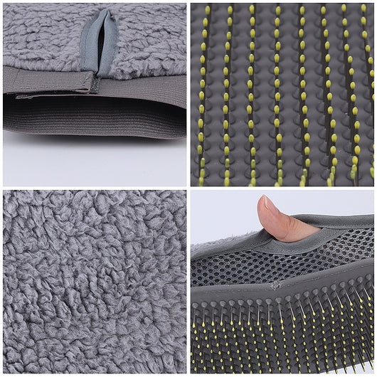 Guantes de Masaje y Baño para Mascotas con Peine Integrado - Image 6