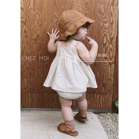 Vestido Enterizo Princesa con Tirantes para Bebé - Image 19