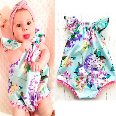 Jumpsuit Floral para Bebé Niña - Ropa Cómoda para Gatear en Verano - Image 10
