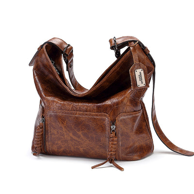 Bolsa Bandolera Asimétrica Estilo Bucket para Mujer - Image 15