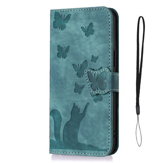 Funda de Cuero para Celular con Mariposa en Relieve - Image 8