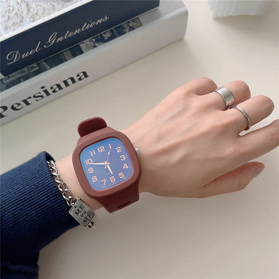 Reloj Digital Cuadrado para Parejas - Diseño Minimalista y Moderno - Image 8