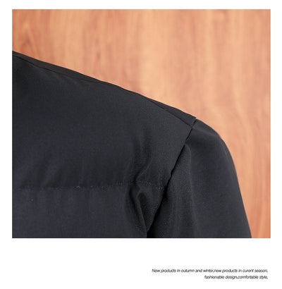Abrigo de Cuello Alto Acolchado para Parejas - Chaqueta Casual Cálida Unisex - Image 16
