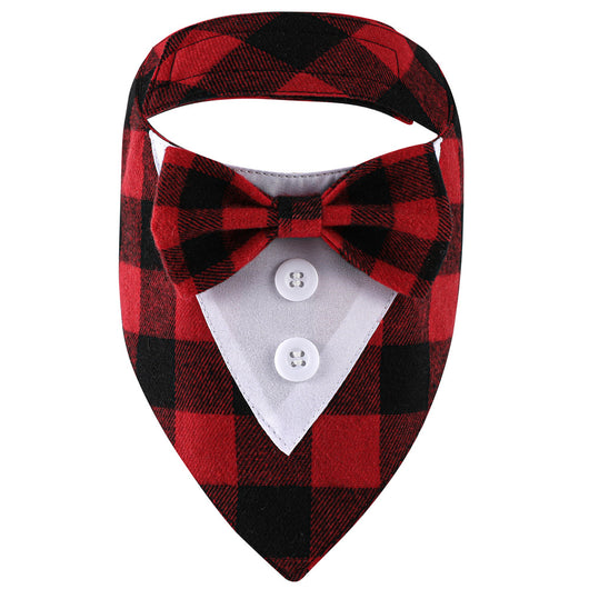 Pañuelo Triangular para Mascotas Estilo Británico Multicolor - Image 15