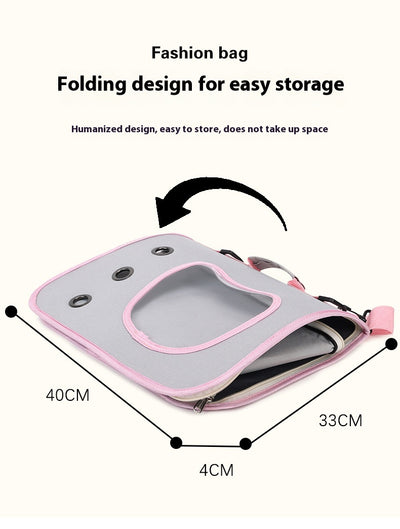 Bolsa Bandolera Transportadora para Mascotas - Gran Capacidad Transpirable - Image 13
