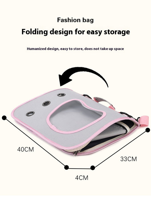 Bolsa Bandolera Transportadora para Mascotas - Gran Capacidad Transpirable - Image 13