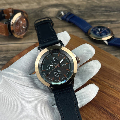 Reloj Vintage para Hombre con Tres Esferas - Image 4