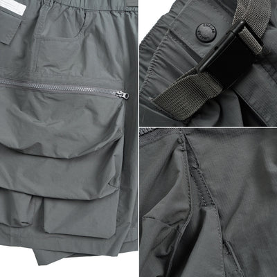 Shorts de Trabajo Hombre Verano Cintura Ajustable Bolsillos Amplios Diseño Funcional - Image 4