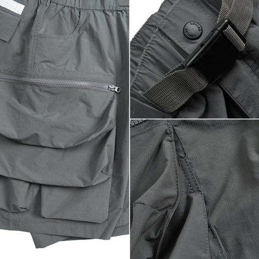 Shorts de Trabajo Hombre Verano Cintura Ajustable Bolsillos Amplios Diseño Funcional - Image 4
